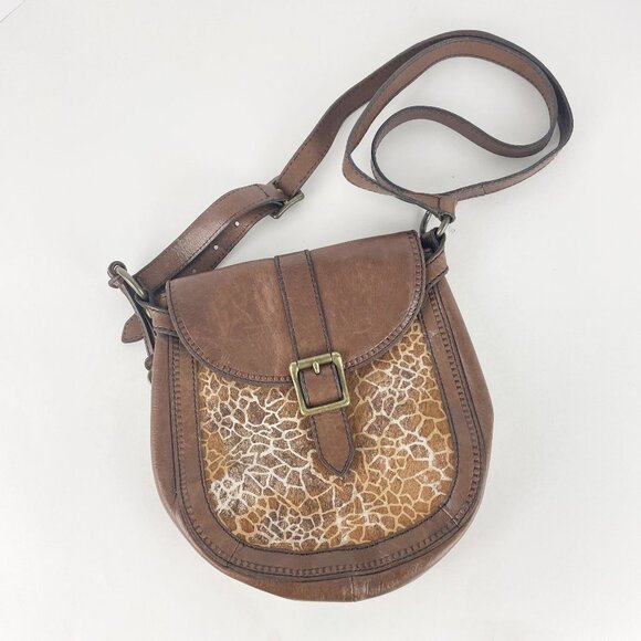 Fossil Vintage Revival (VRV) Small Flap Crossbody - Picture 1 of 8